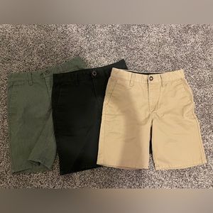 3 Boys Volcom Shorts